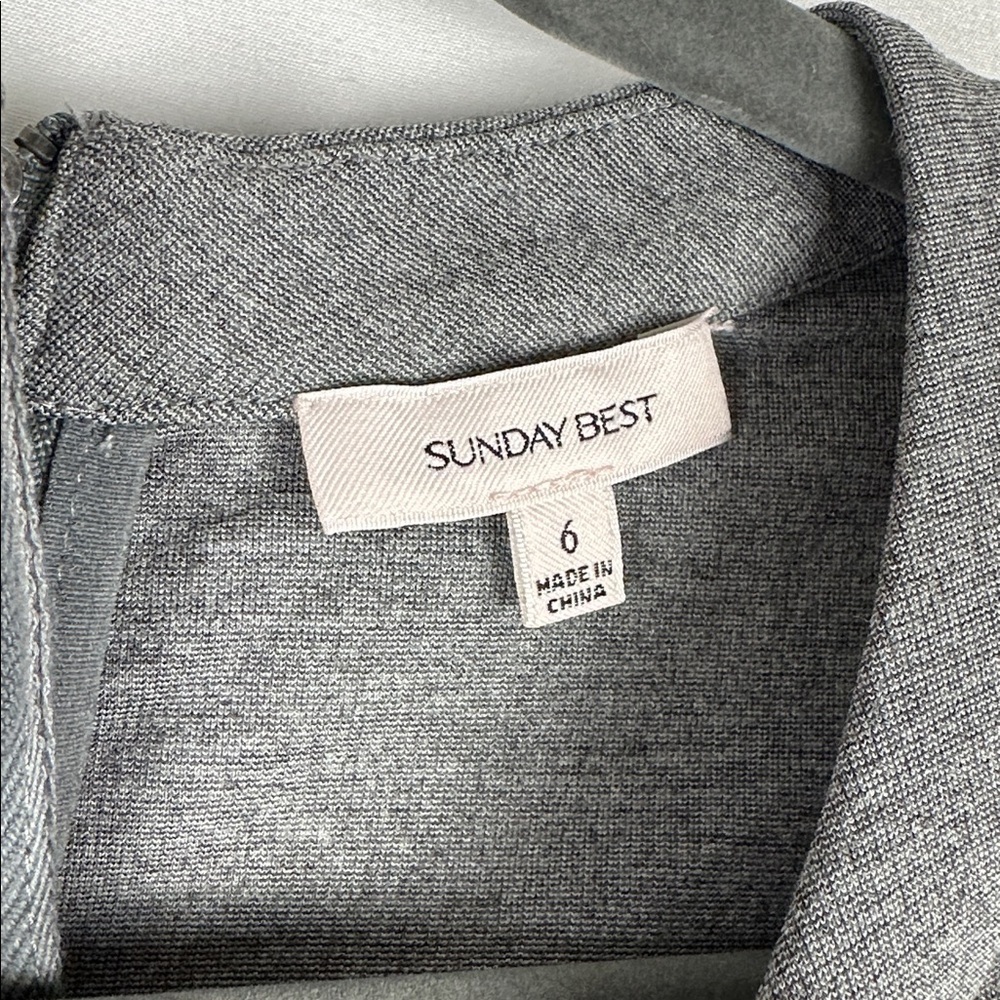 Sunday Best Aritzia Grey Stross Dress - Picture 4 of 11